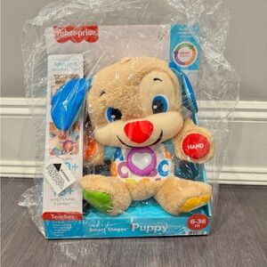 NWT Fisher-Price Smart Stages Colorful Learning Puppy Sings Lights Up Baby Kids
